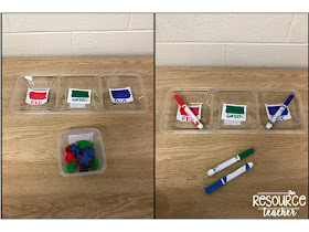 The Resource Teacher: Hands on Math Activities