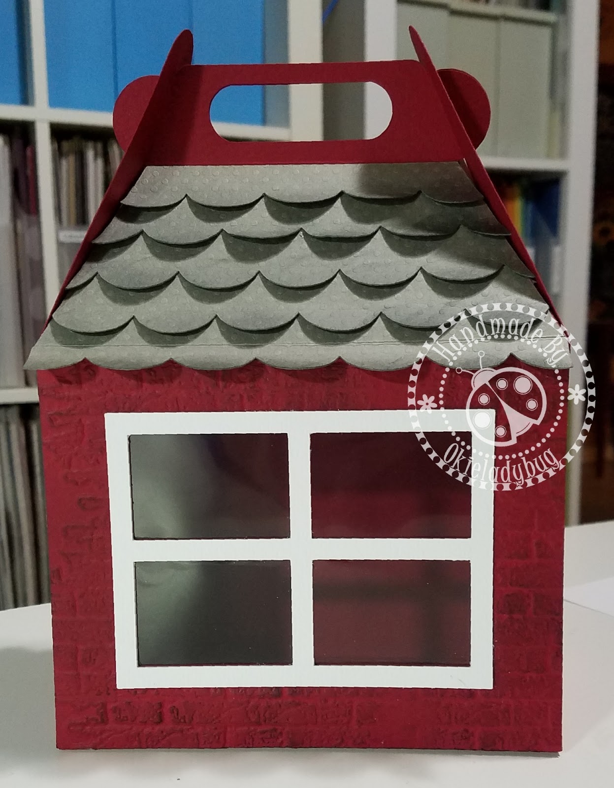 Okieladybug Gable Box House Weekly Svg Project