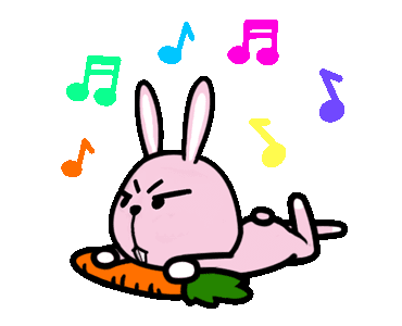 Line クリエイターズスタンプ 怒ったウサギの日常 Example With Gif Animation