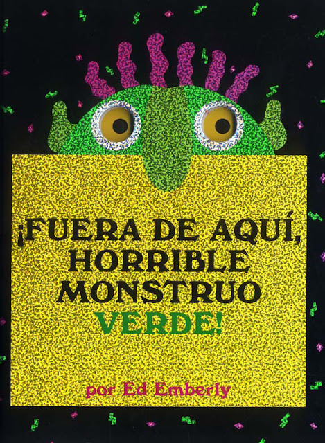 fuera.aqui.monstruo.verde libros.monstruos.miedos.niños