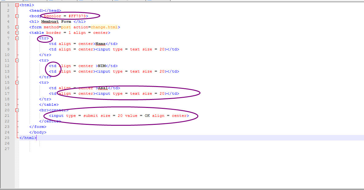 Input type option. Input type option