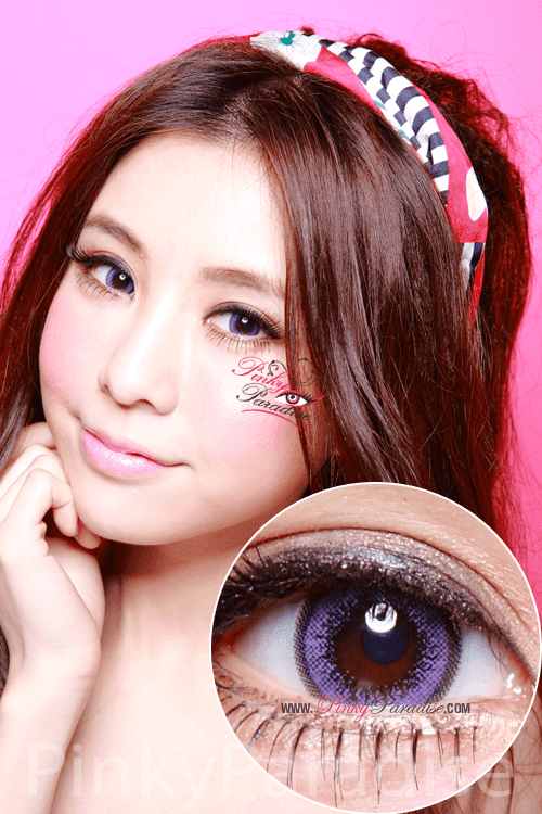geo violet wing circle