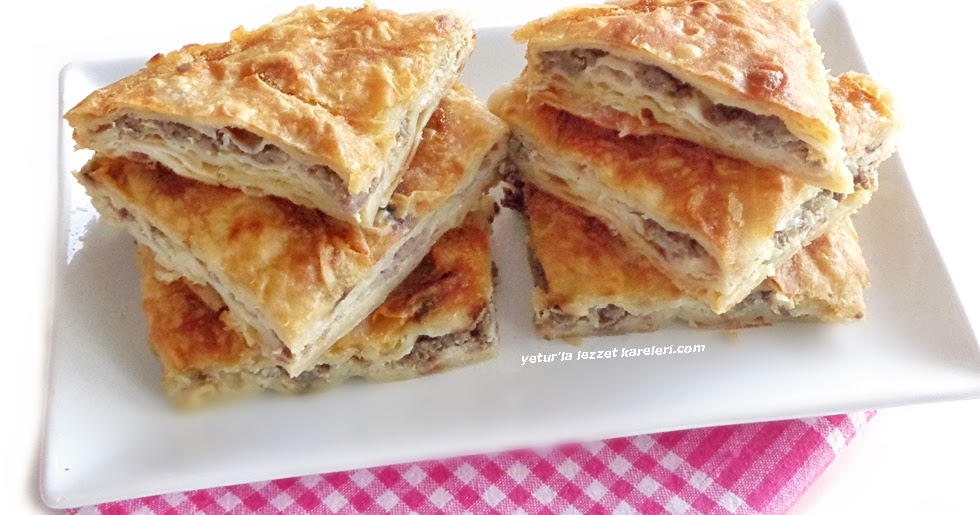 yetur�la lezzet kuru yufkalı sini böreği