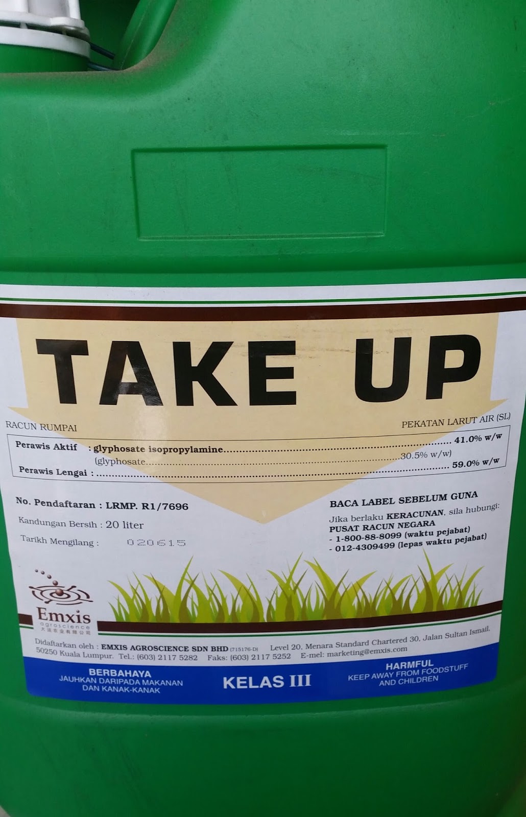 Warisan Petani Racun Rumpai Sistemik.