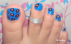 nail toe simple flowers designs toes feet flower polish toenails easy toenail nails beginners step stylish check nailart wiseshe
