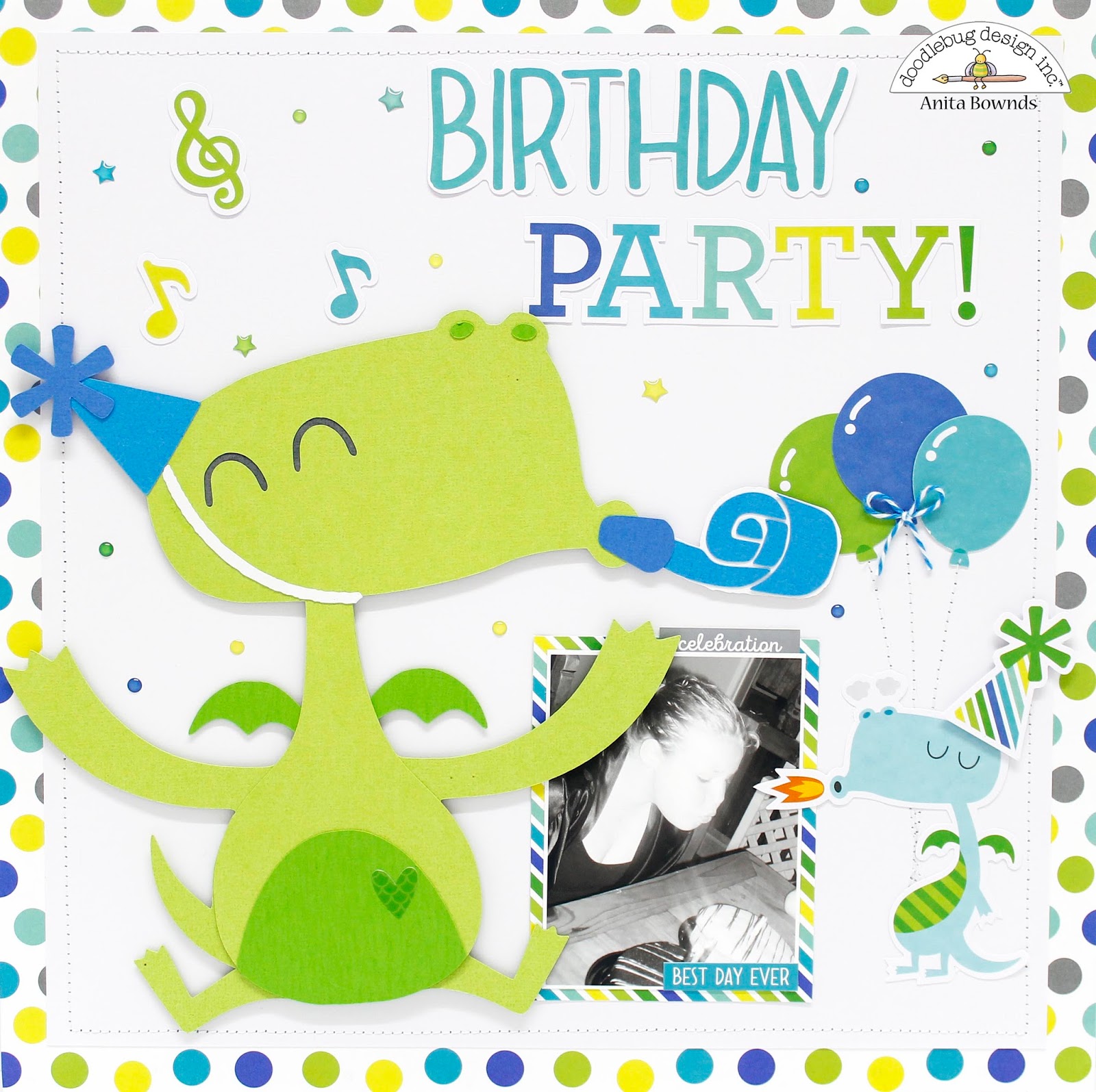 Doodlebug Design Inc Blog: Dragon Tales Cut Files: Birthday Party ...