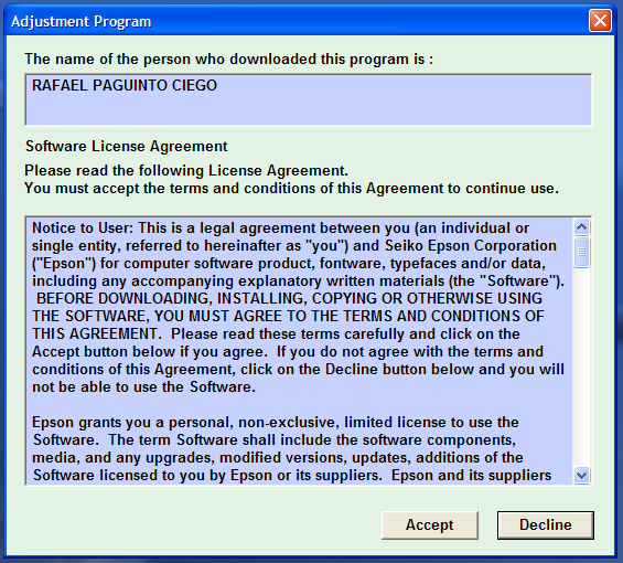 Ink Out Error Printer Epson T13 Atau T13x