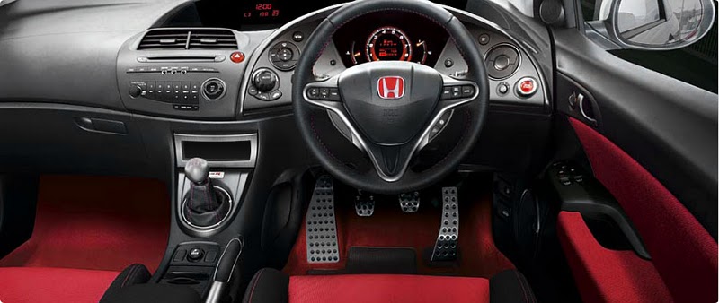 Cars World: Honda Civic Type R Interior