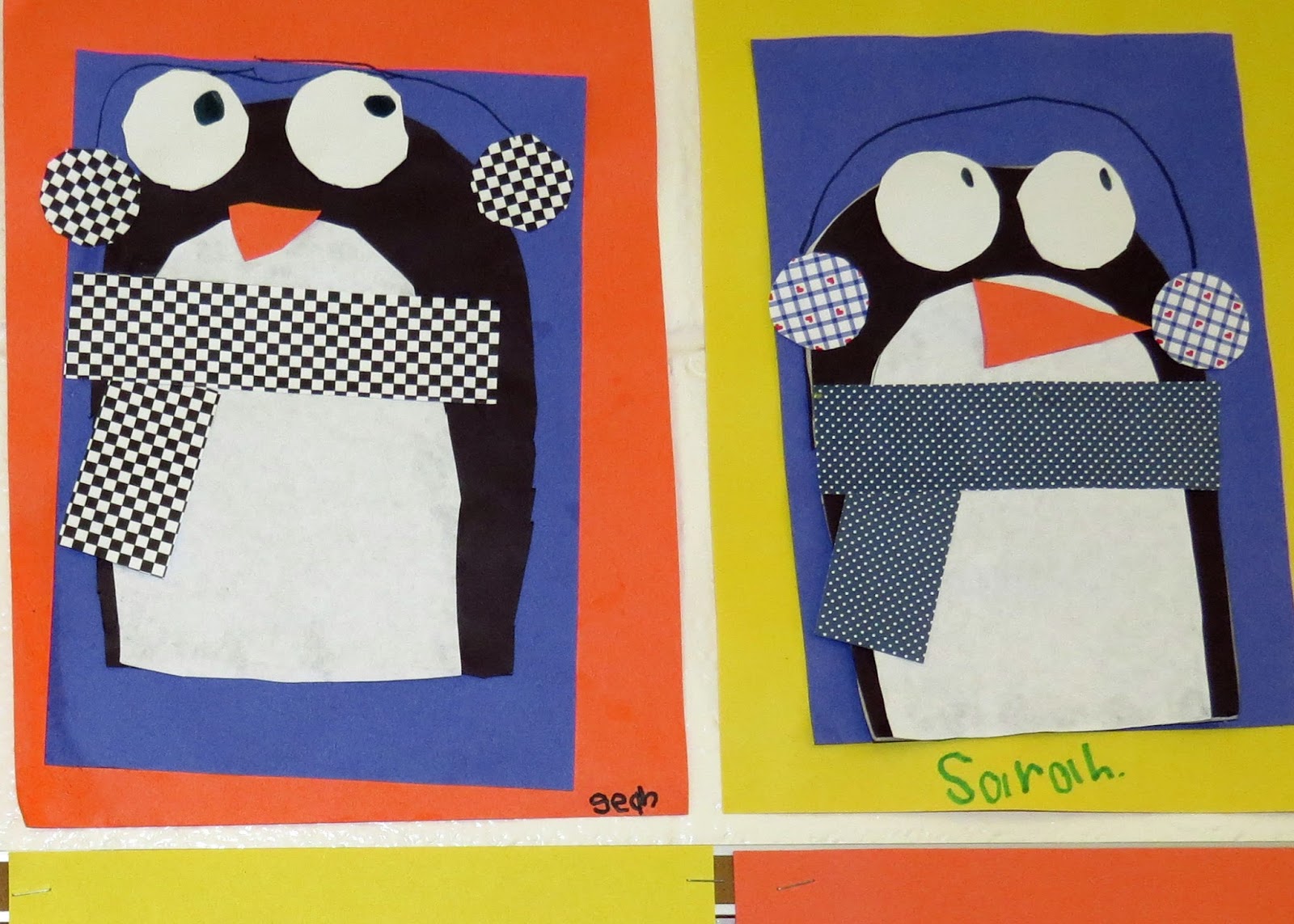 Kindergarten Rocks!: Penguin Art Project