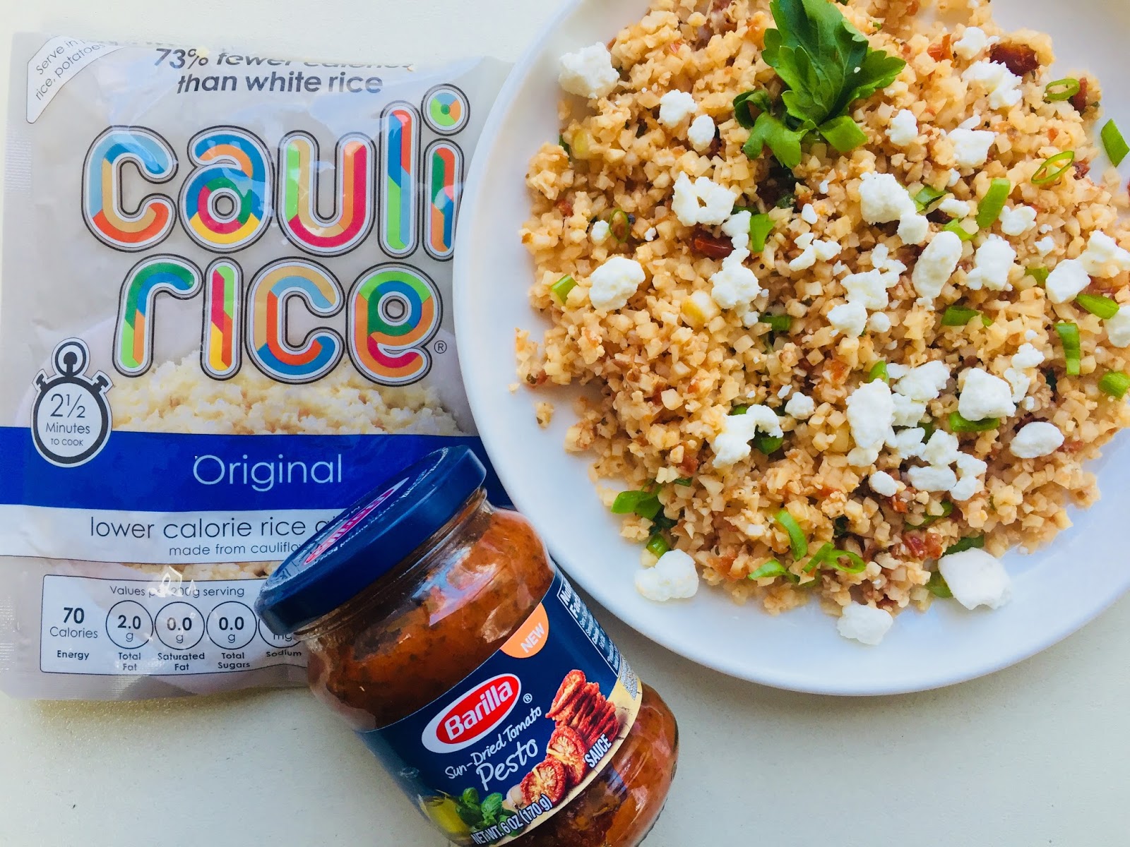 5Minute Mediterranean Cauliflower Rice