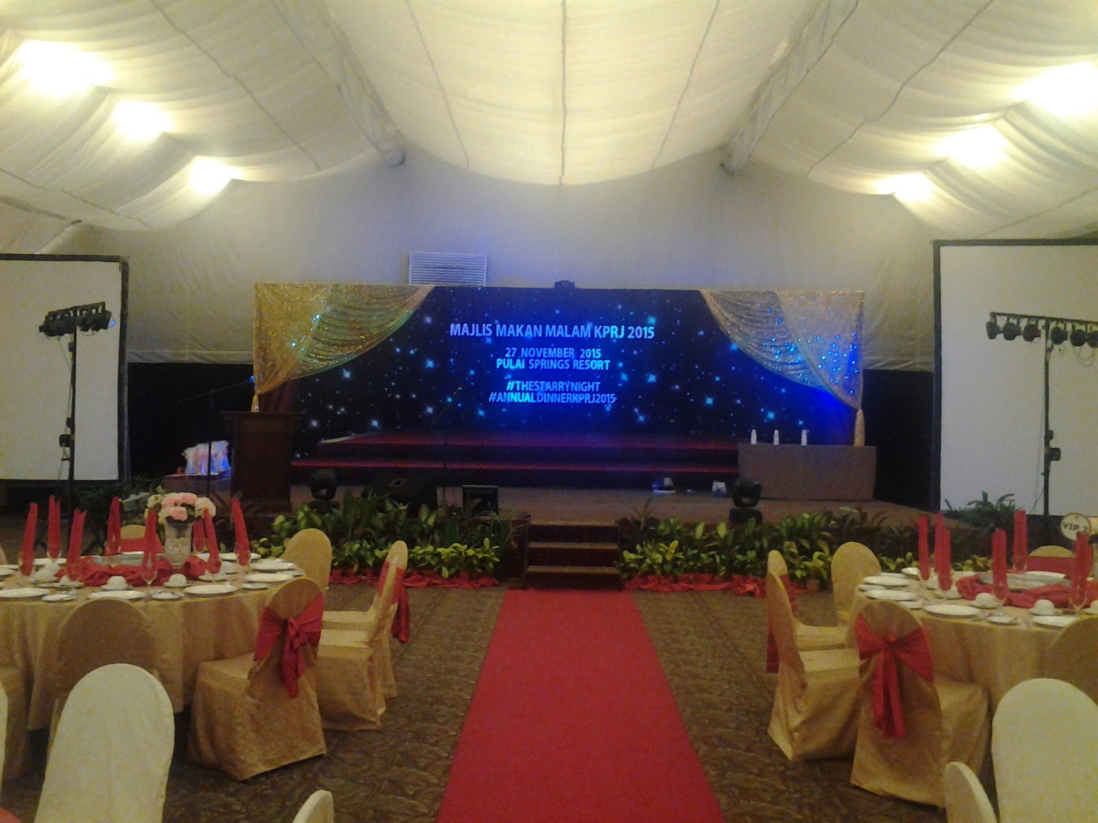 KPRJ Annual Dinner 2015 di Pulai Spring Resort, Johor Bahru