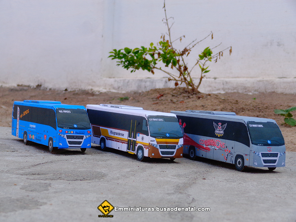 Miniaturas de ônibus Volare ganha o gosto de clientes em 2018