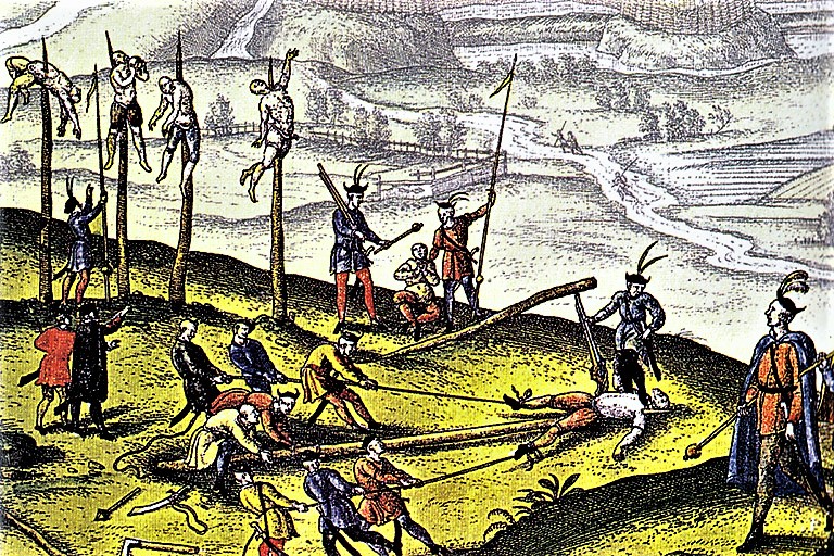 Le torture e le esecuzioni di Vlad signore di Valacchia detto l'impalatore