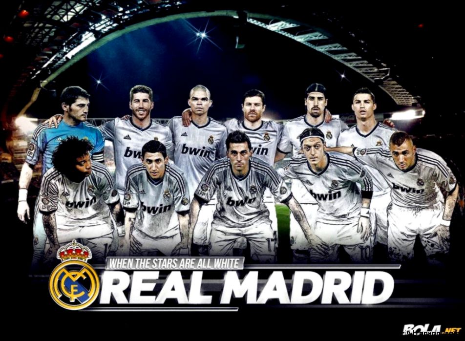 Real Madrid Squad Hd Wallpaper  Sport Wallpapper Image