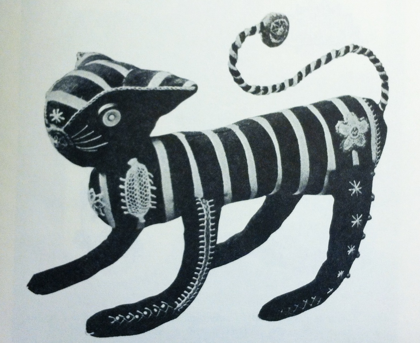 Stickers and stuff embroidered cat