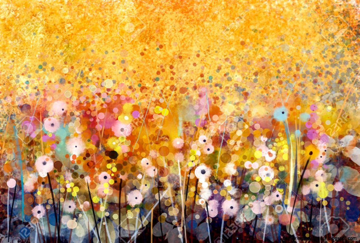 Watercolor Red Poppy Flowers Painting Flower Paint In Soft Color