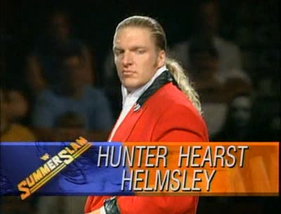 WWF / WWE - SUMMERSLAM 1995 - Triple H made his WWF PPV debut beating Bob Holly