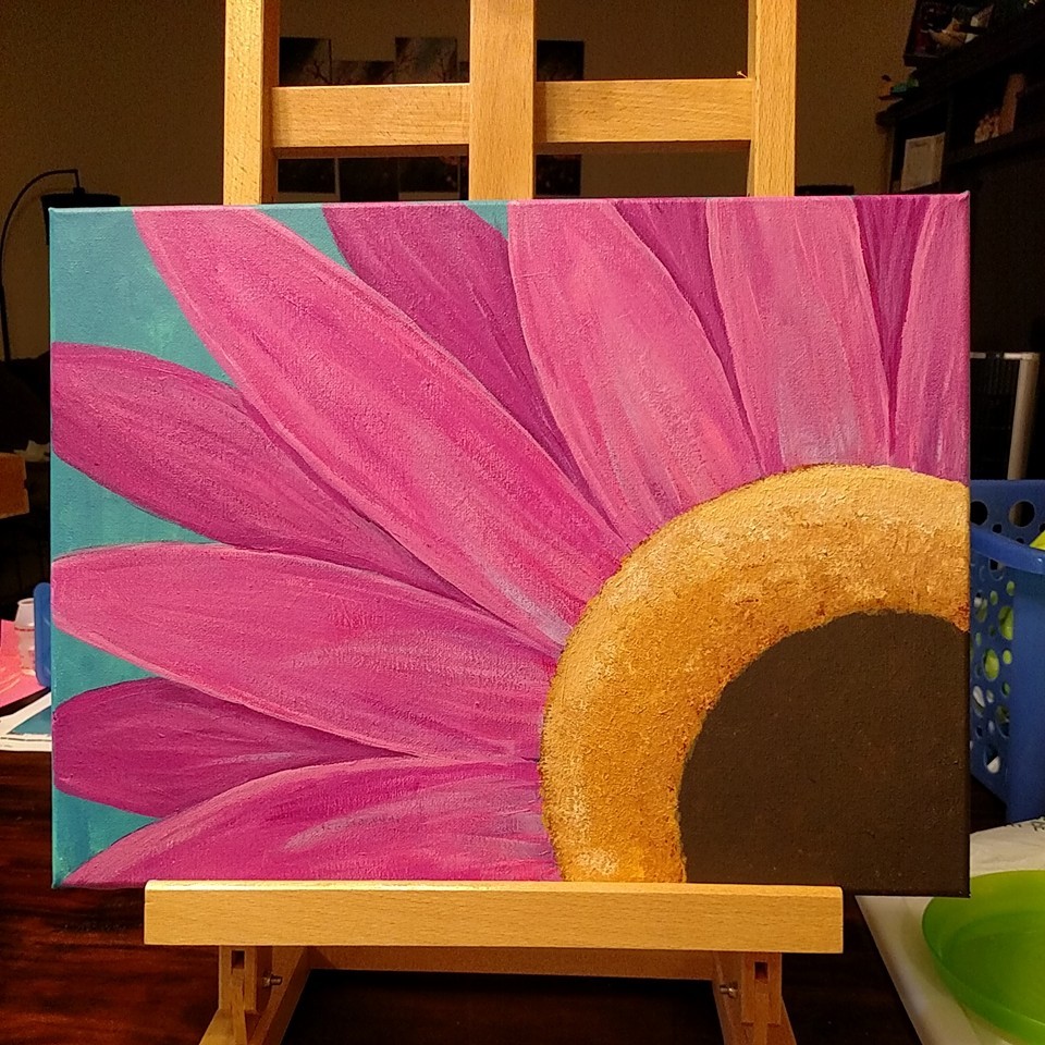 Angela Anderson Art Blog: Gerbera Daisy Painting Video - Submitted Artwork
