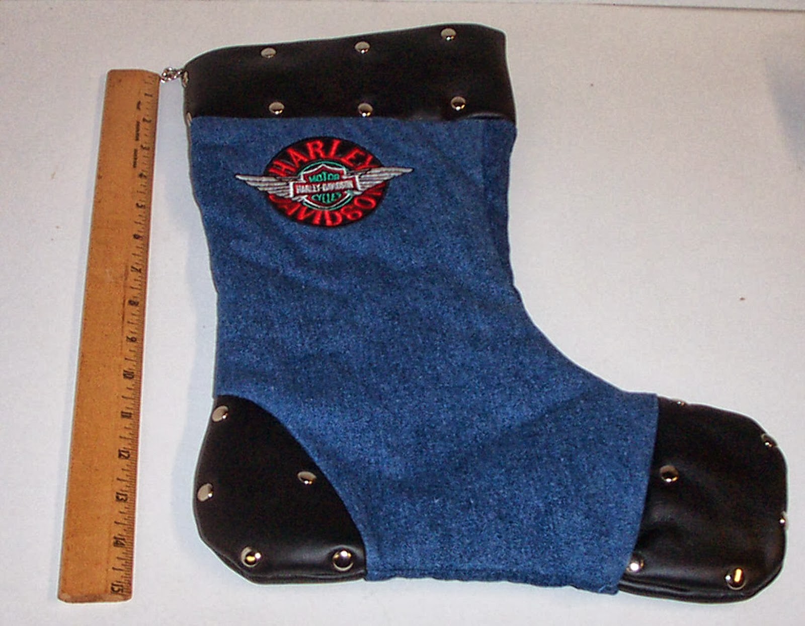 Book Corner Cafe N More: Harley Davidson Stocking