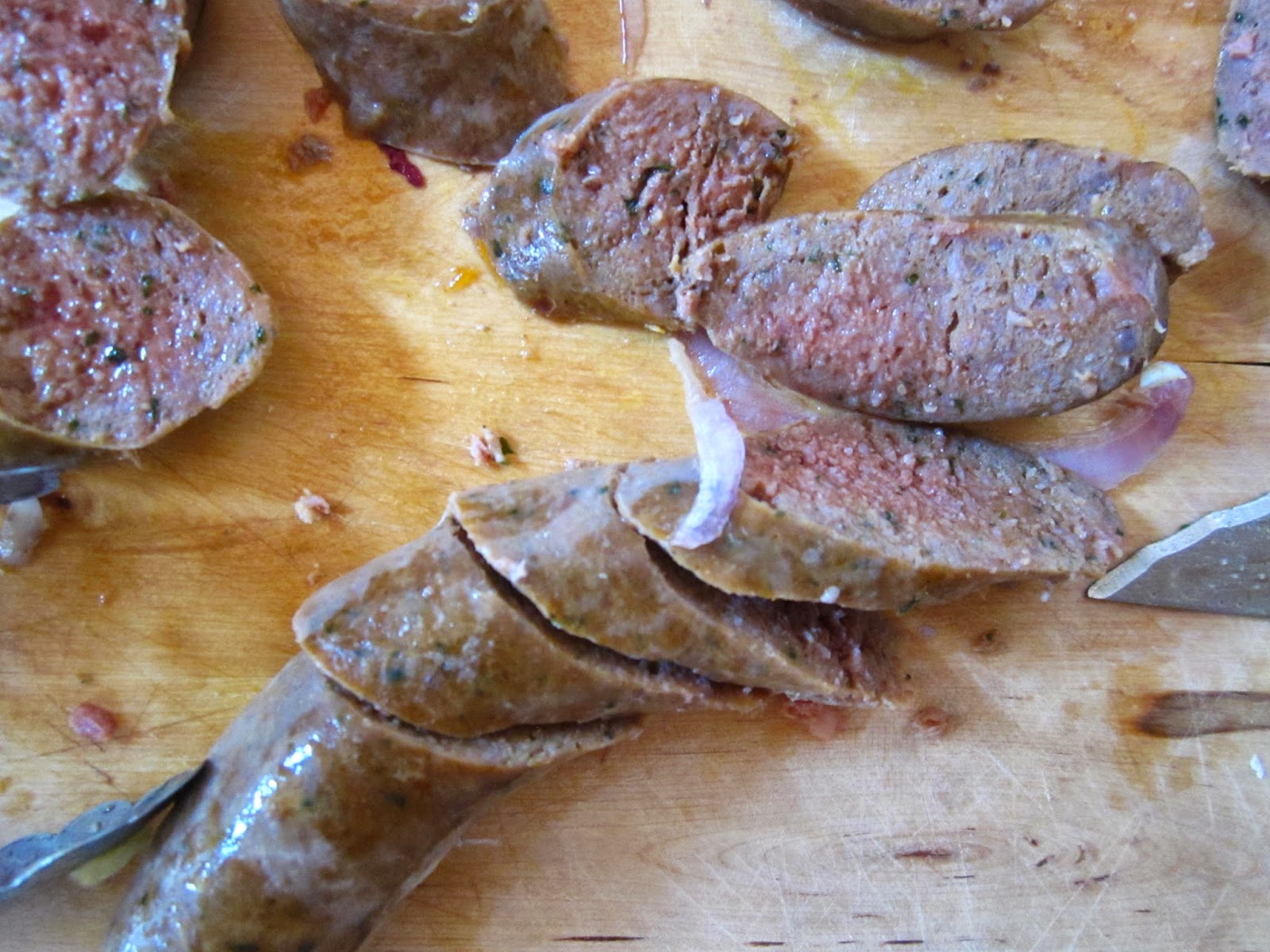 Cold Hands Warm Earth OvenBaked Venison Sausages