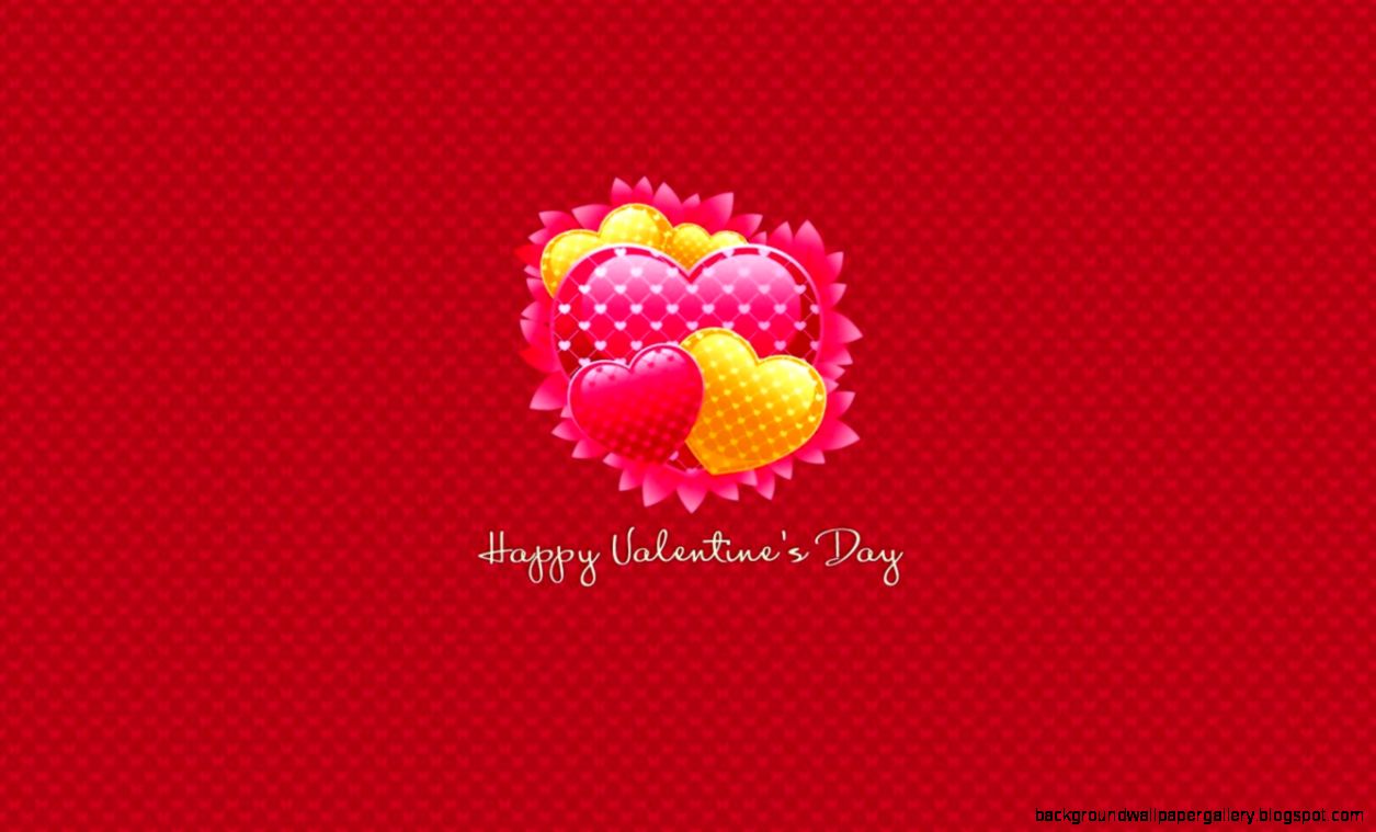 Download Amazing Creative Happy Valentines Day Red Wallpaper Full