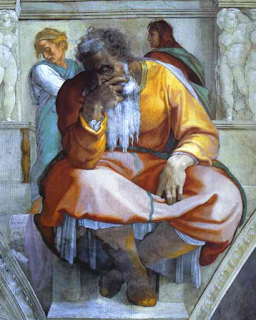 The Prophet Jeremiah - Michelangelo