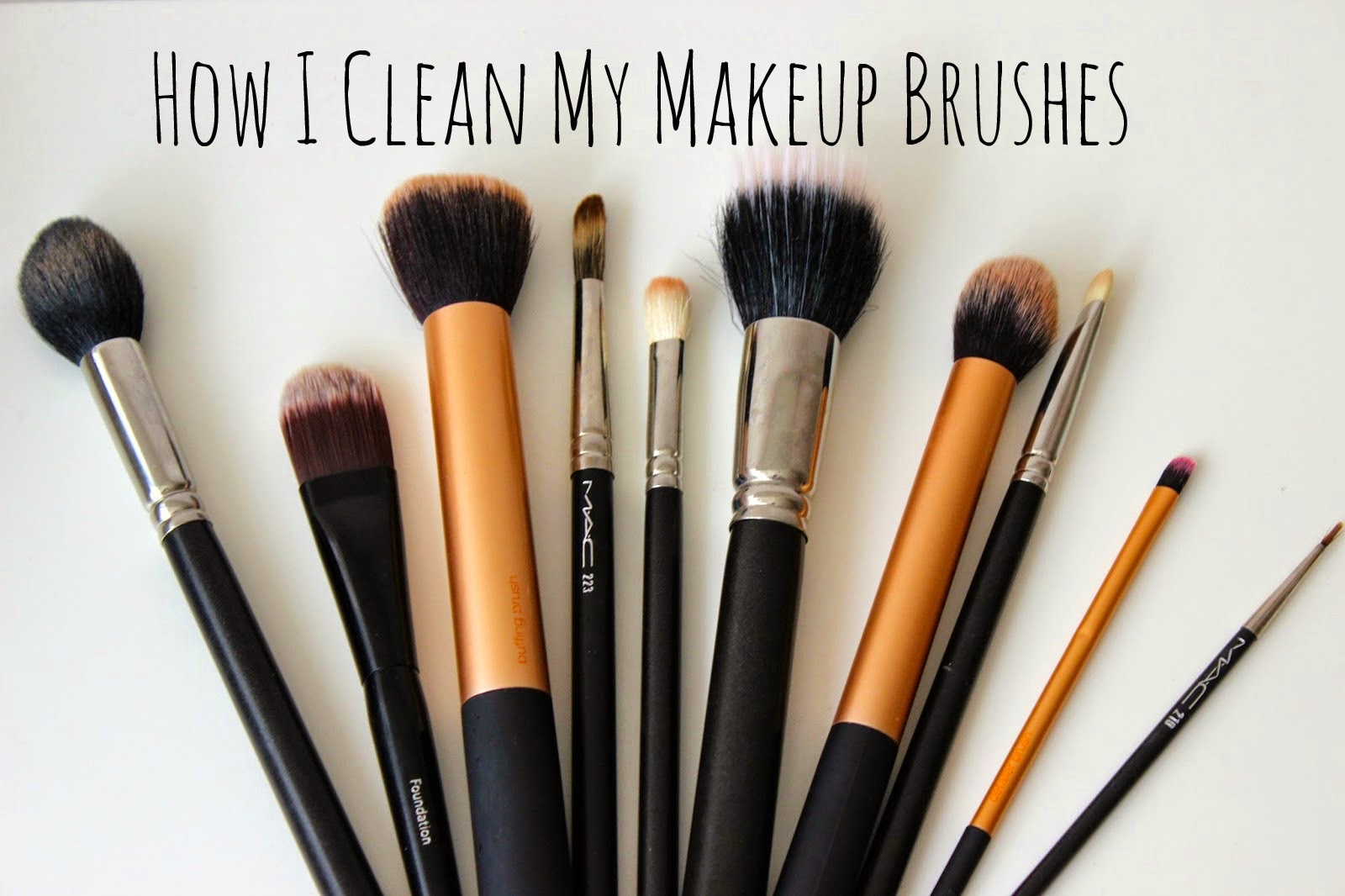 How I Clean My Makeup Brushes Chelsea Loves