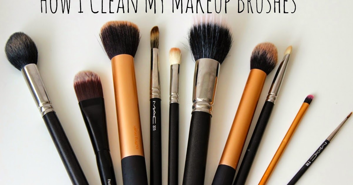 How I Clean My Makeup Brushes Chelsea Loves