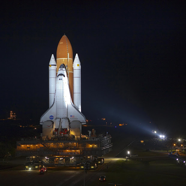 Space Shuttle Endeavour's Final Roll: the End of an Odyssey