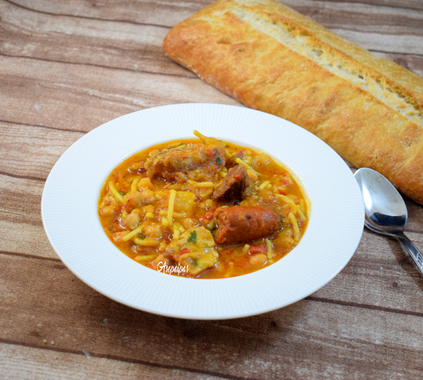 Rancho Canario Con Garbanzos De Bote Rancho Canario. Vídeo Receta | Asopaipas. Recetas de Cocina Casera
