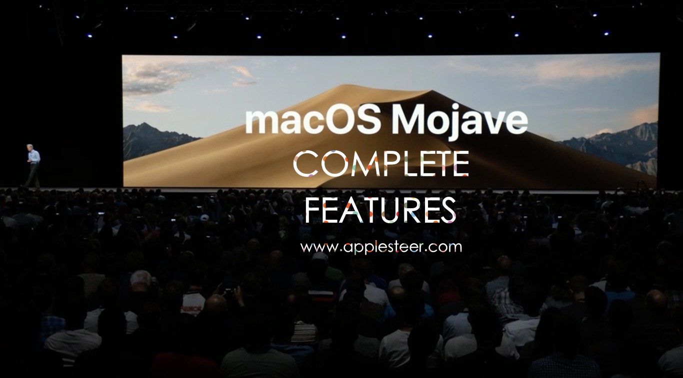 macOS 10.14 Mojave is Official, all the New Features of the Mac Operating System