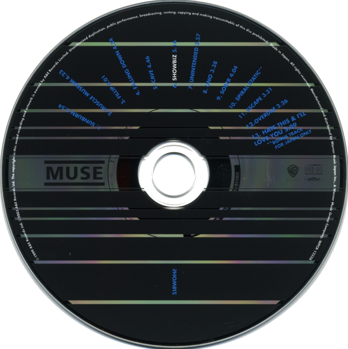 Muse - showbiz (0825646912223). Showbiz. Muse - showbiz ' 1999 cd covers. Muse "showbiz". Showbiz.