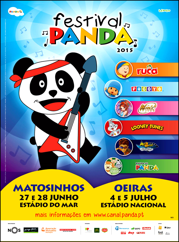 Espaço e Memória Festival Panda em Oeiras