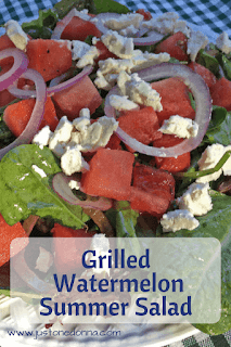 Grilled Watermelon Salad for Summer