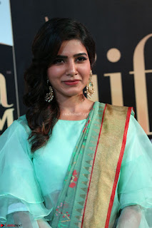 Samantha Ruth Prabhu Looks super cute in a lovely Saree  Exclusive 08