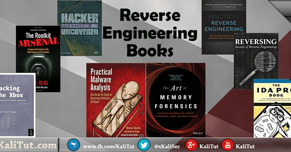 Top Reverse Engineering Books KaliTut