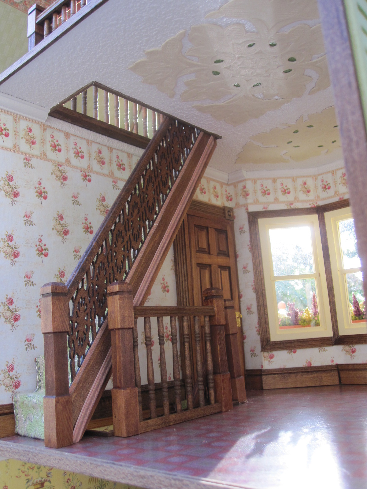 Dollhouses by Robin Carey New Gothic Victorian Dollhouse