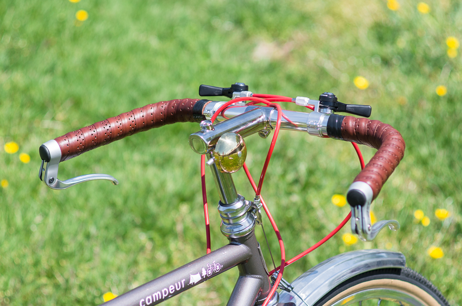 The Velo ORANGE Blog RetroModern Country Campeur with Porteur Bars