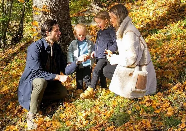 Crown Princess Victoria in byTimo. Princess Sofia, Princess Madeleine, Princess Estelle in Bonpoint dress. Princess Leonore