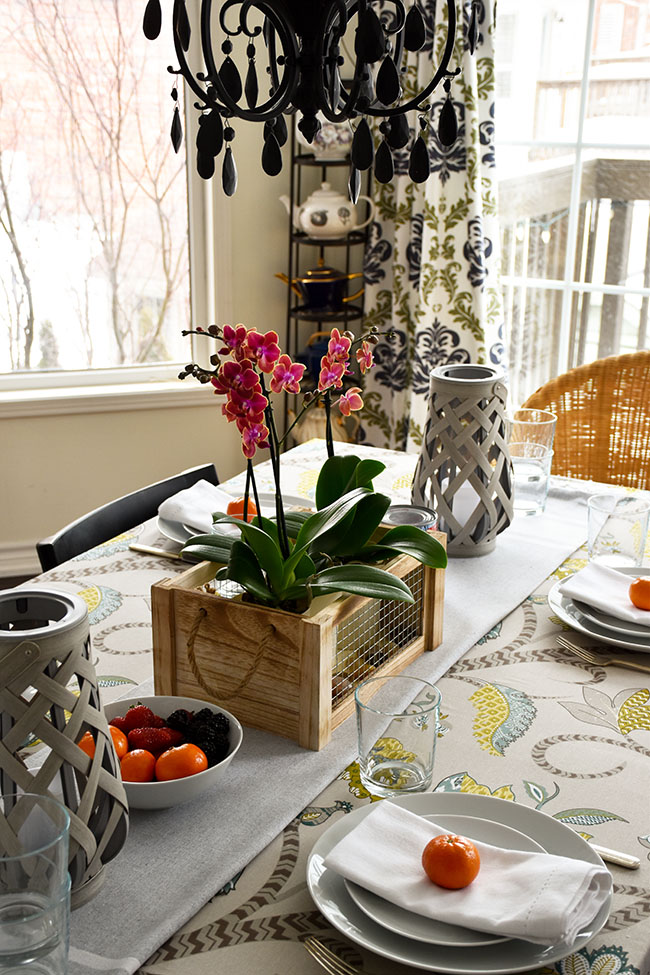 How To Create Beautiful Spring Table Decor On a Budget (With Vegan Crepes)