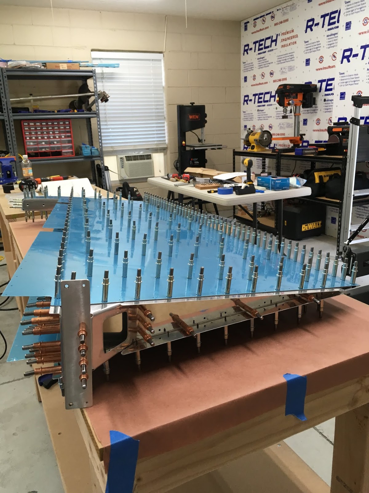 Alex's RV-14A Build Log: Section 7 - Rudder (trimming; initial assembly ...