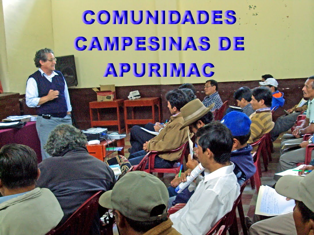 COMUNIDADES CAMPESINAS DE APURIMAC
