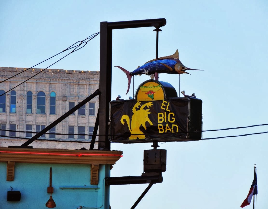 Houston in Pics El Big Bad Swordfish Restaurant Third incarnation of