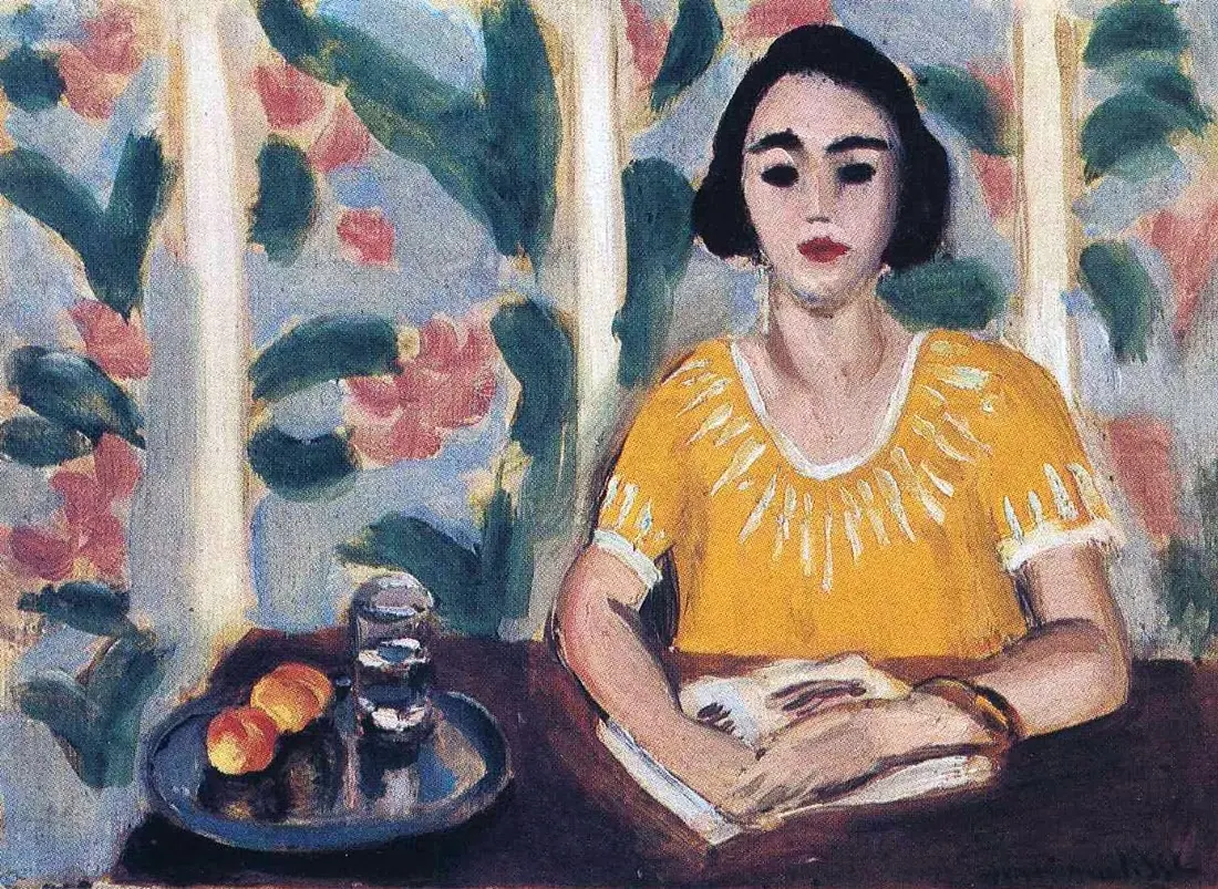 Henri Matisse - Woman Reading in a Garden, 1923