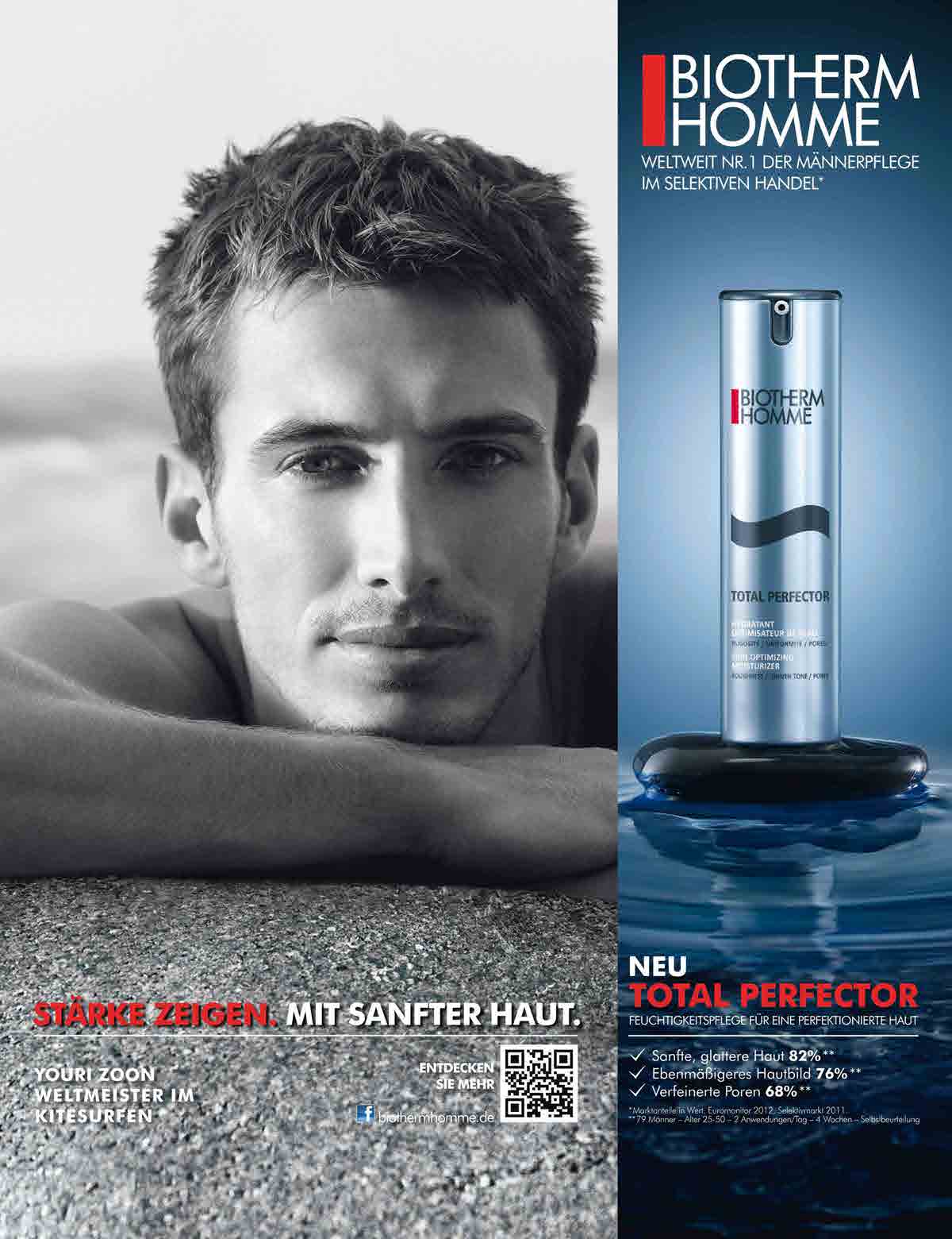 Cursus Kreek IJver The Essentialist - Fashion Advertising Updated Daily: Biotherm Homme Ad  Campaign Spring/Summer 2013