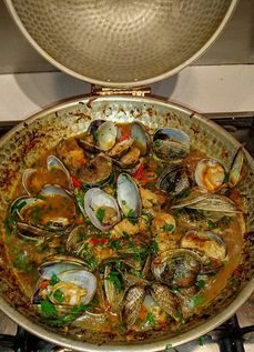 Recipe: Cataplana (Portuguese Clams & Pork)