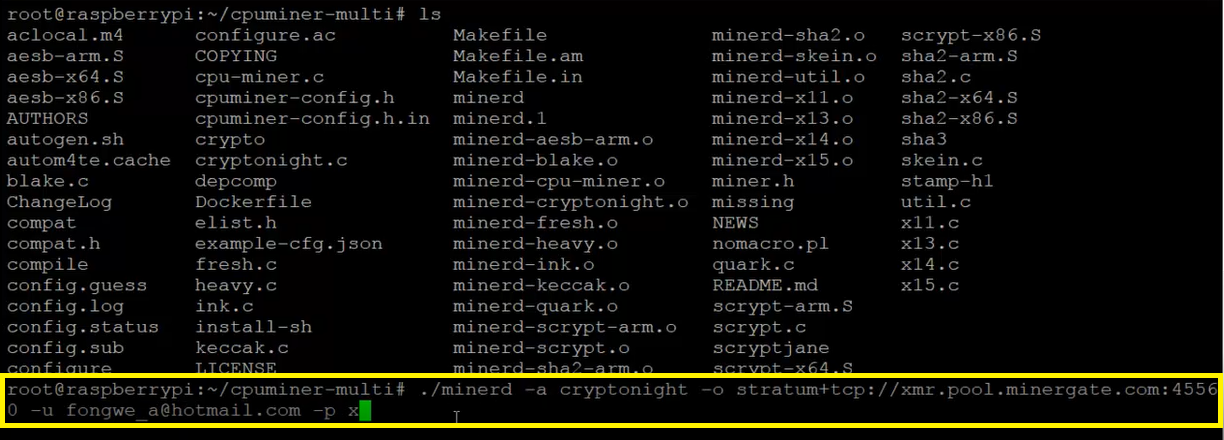 How to Mine Monero Crypto Currency on your Raspberry Pi