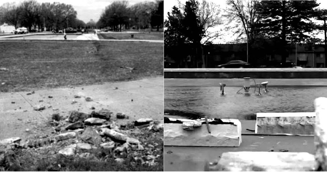 Kansas City Fountain Crash FAIL