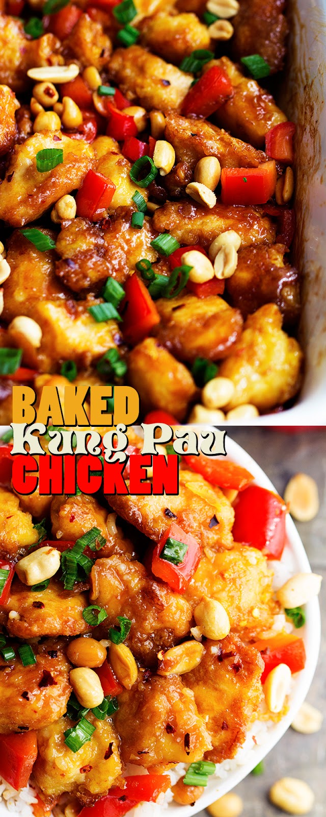 BAKED KUNG PAO CHICKEN