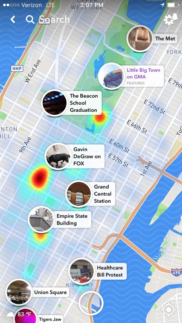 Snap Map